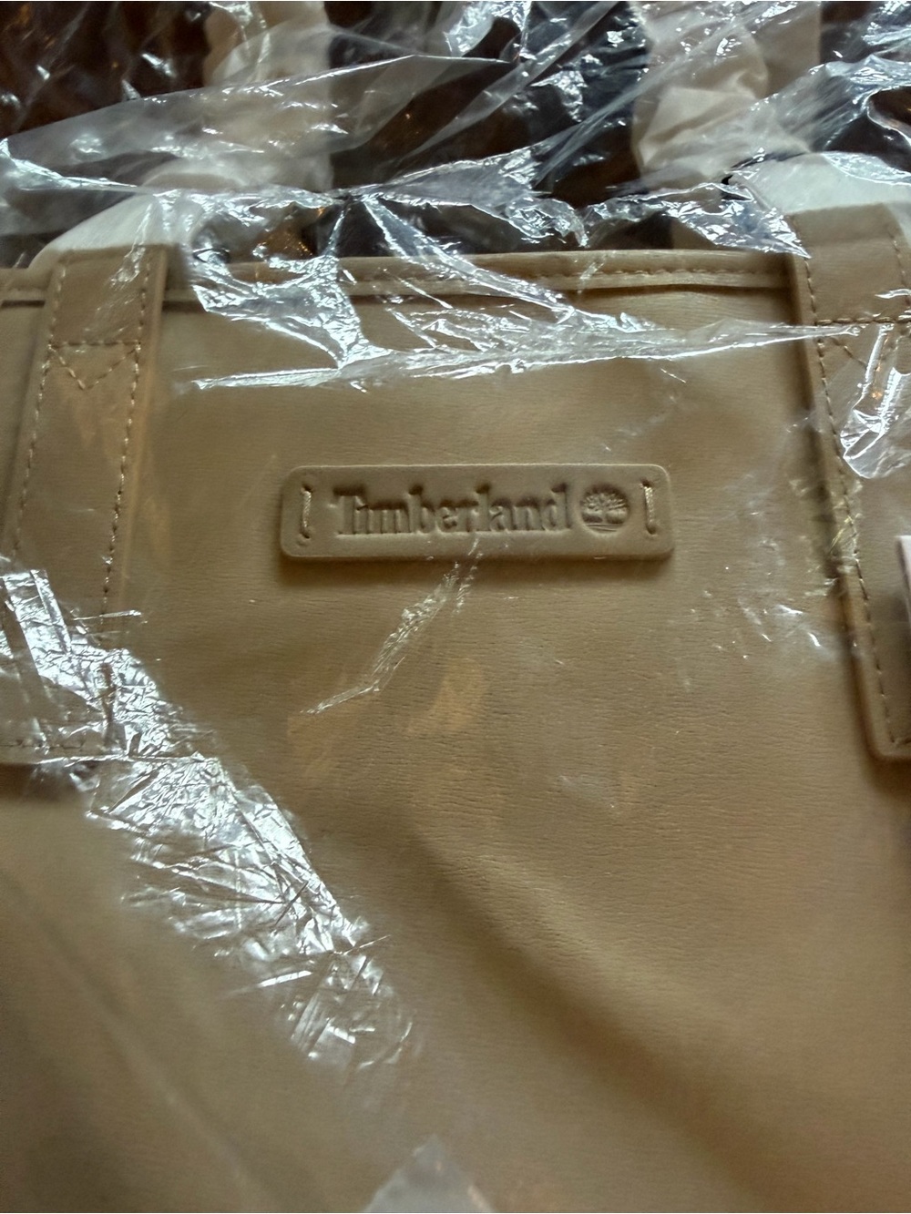 Light Beige Tote with Top Handles NWT Timberland - Picture 8 of 13